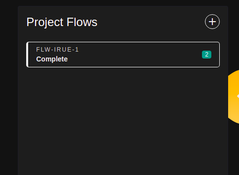 Flows list