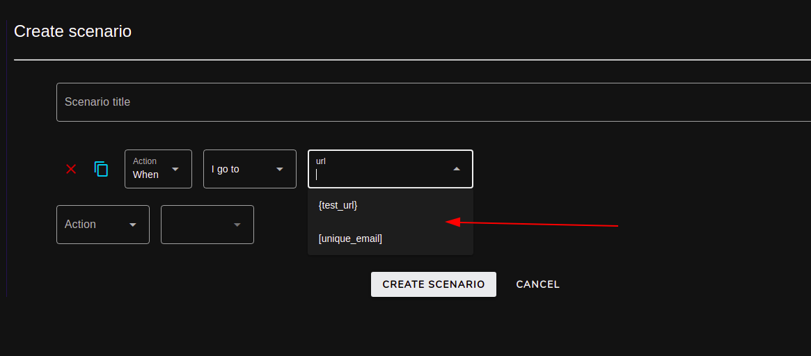 Variables usage